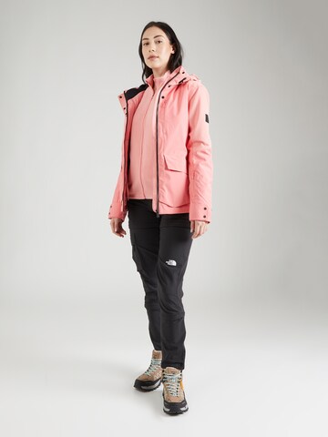 ZIENER Sports sweat jacket 'JORDIE' in Pink