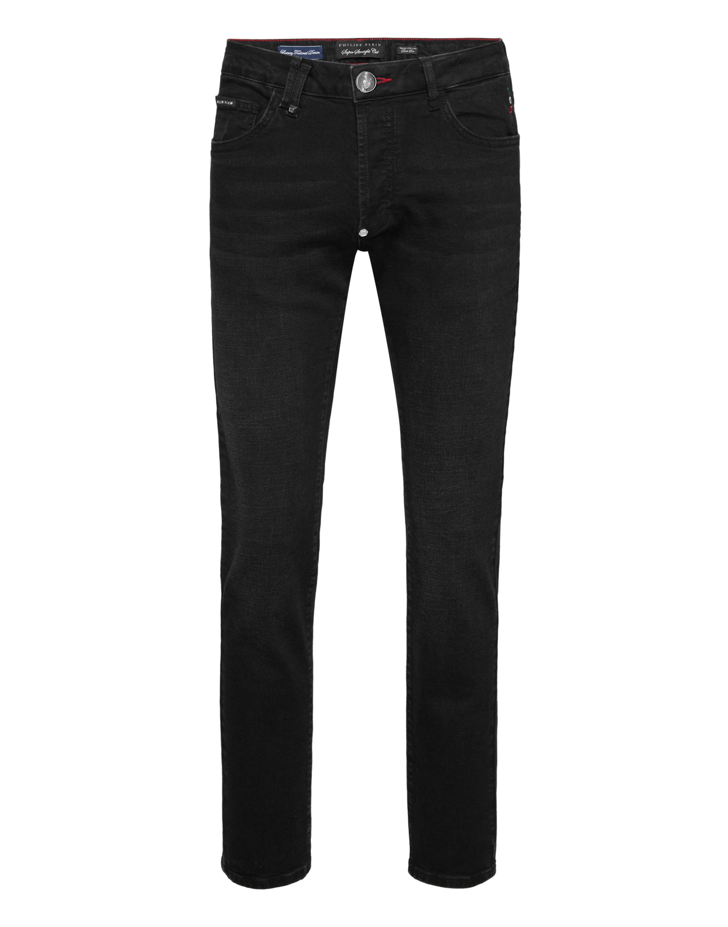 Jeans di Philipp Plein in nero: frontale