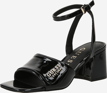 GUESS Strap Sandals 'GABRAY' in Black: front