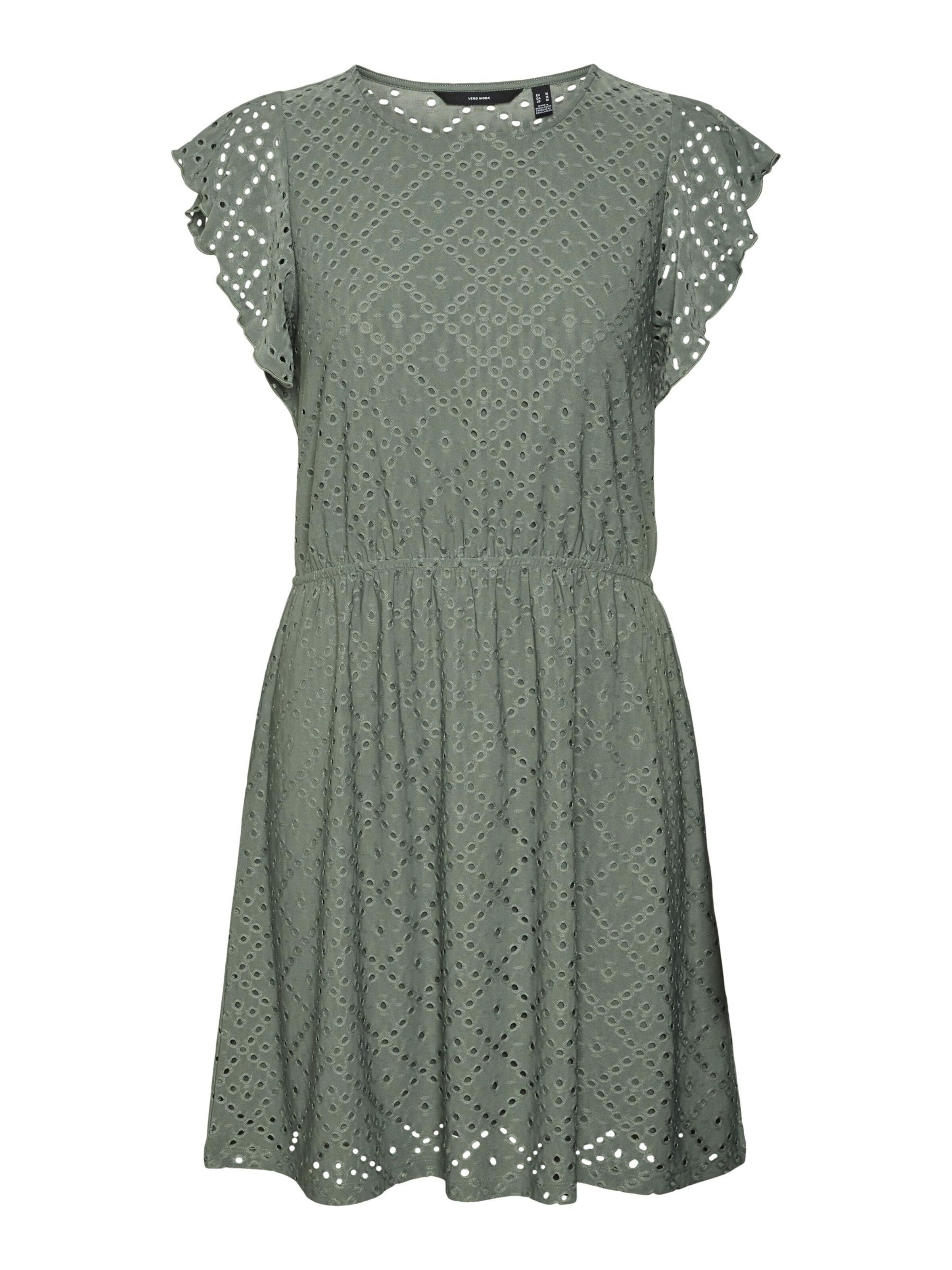 VERO MODA Kjole 'VMTASSA' i grøn: forside