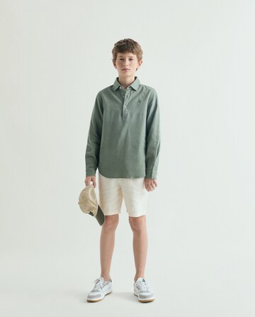Scalpers Regular Fit Polera Ppt Shirt Kids ' ' in Grün: Vorderseite