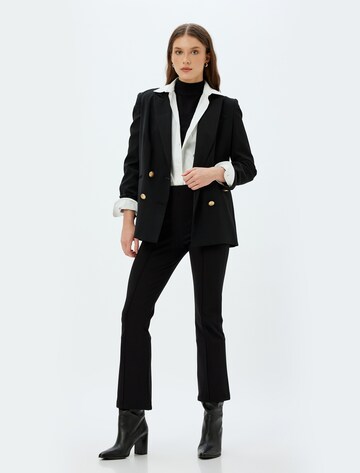 Koton Flared Trousers in Black