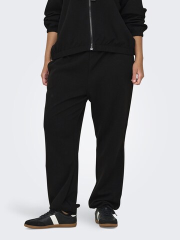 ONLY Carmakoma Regular Broek 'CARScarlett' in Zwart: voorkant