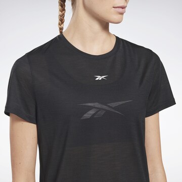 Reebok Funktionsshirt in Schwarz