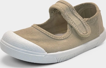 Ballerines Pisamonas en beige : devant