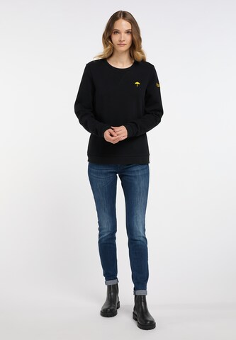 Schmuddelwedda Sweatshirt in Schwarz