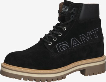 GANT Lace-Up Boots 'Palrock' in Black: front