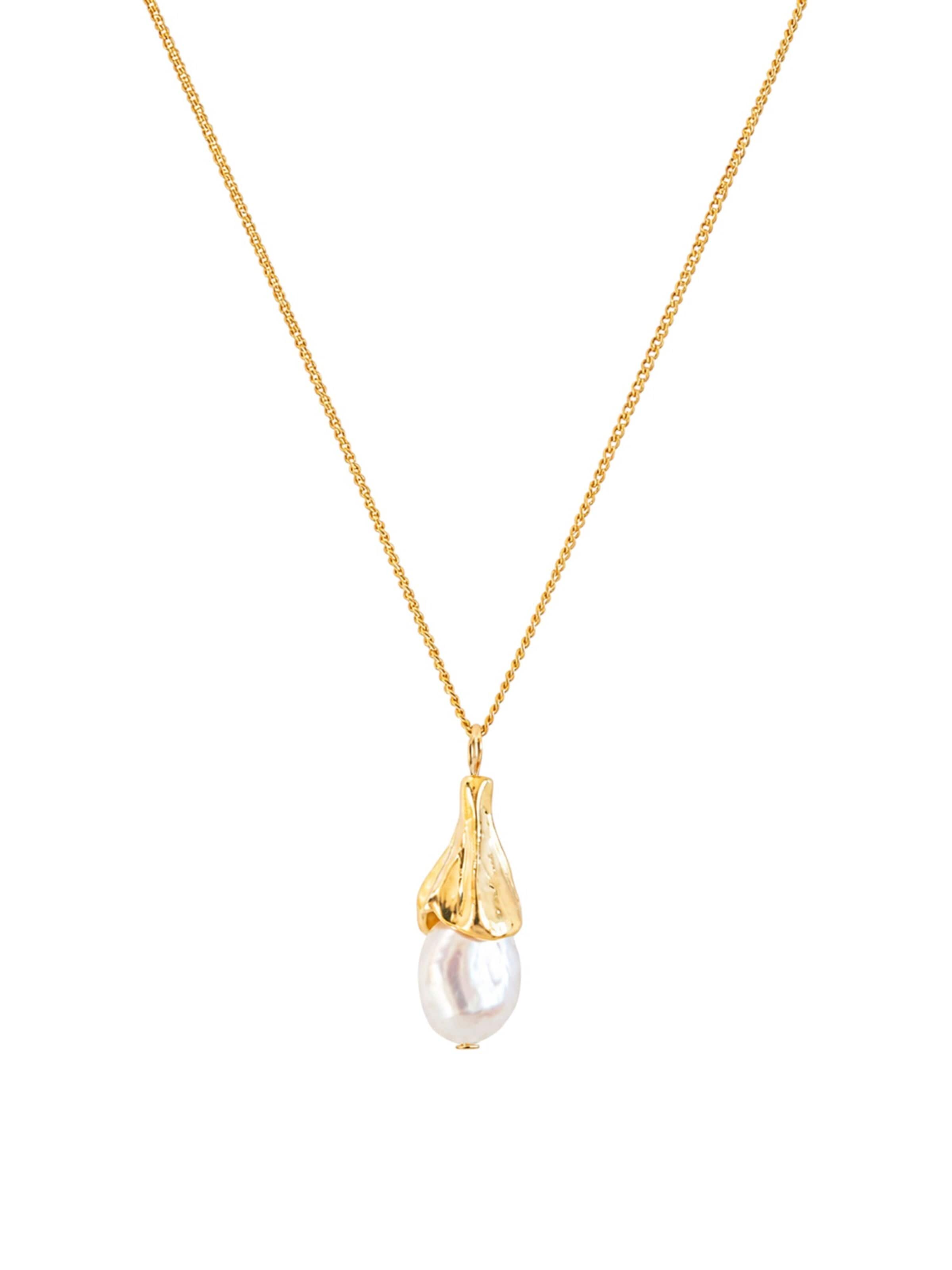 RteRme Necklace 'Drop Pearl' in Gold