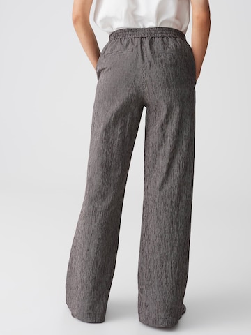 OPUS - Pierna ancha Pantalón 'Melane' en marrón