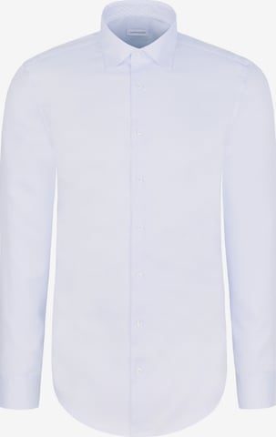 SEIDENSTICKER Slim fit Zakelijk overhemd 'Schwarze Rose' in Blauw: voorkant