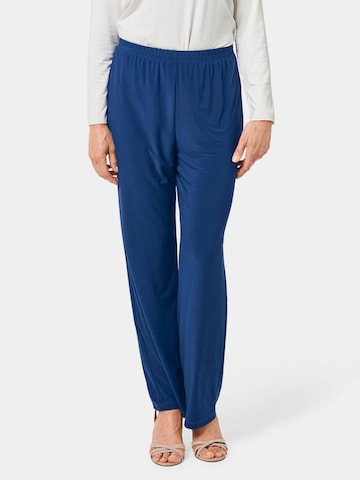 Goldner Loose fit Pants in Blue: front