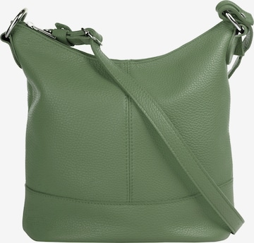 Sac à bandoulière Cluty en vert : devant