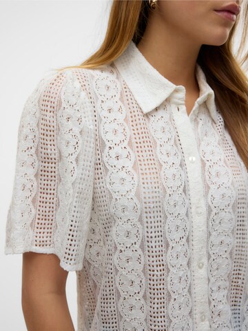 VERO MODA Bluse 'VMDELSIE' i hvid
