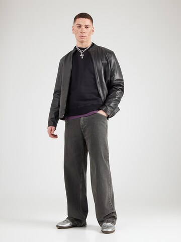 Abercrombie & Fitch Μπλούζα φούτερ 'ESSENTIAL' σε μαύρο