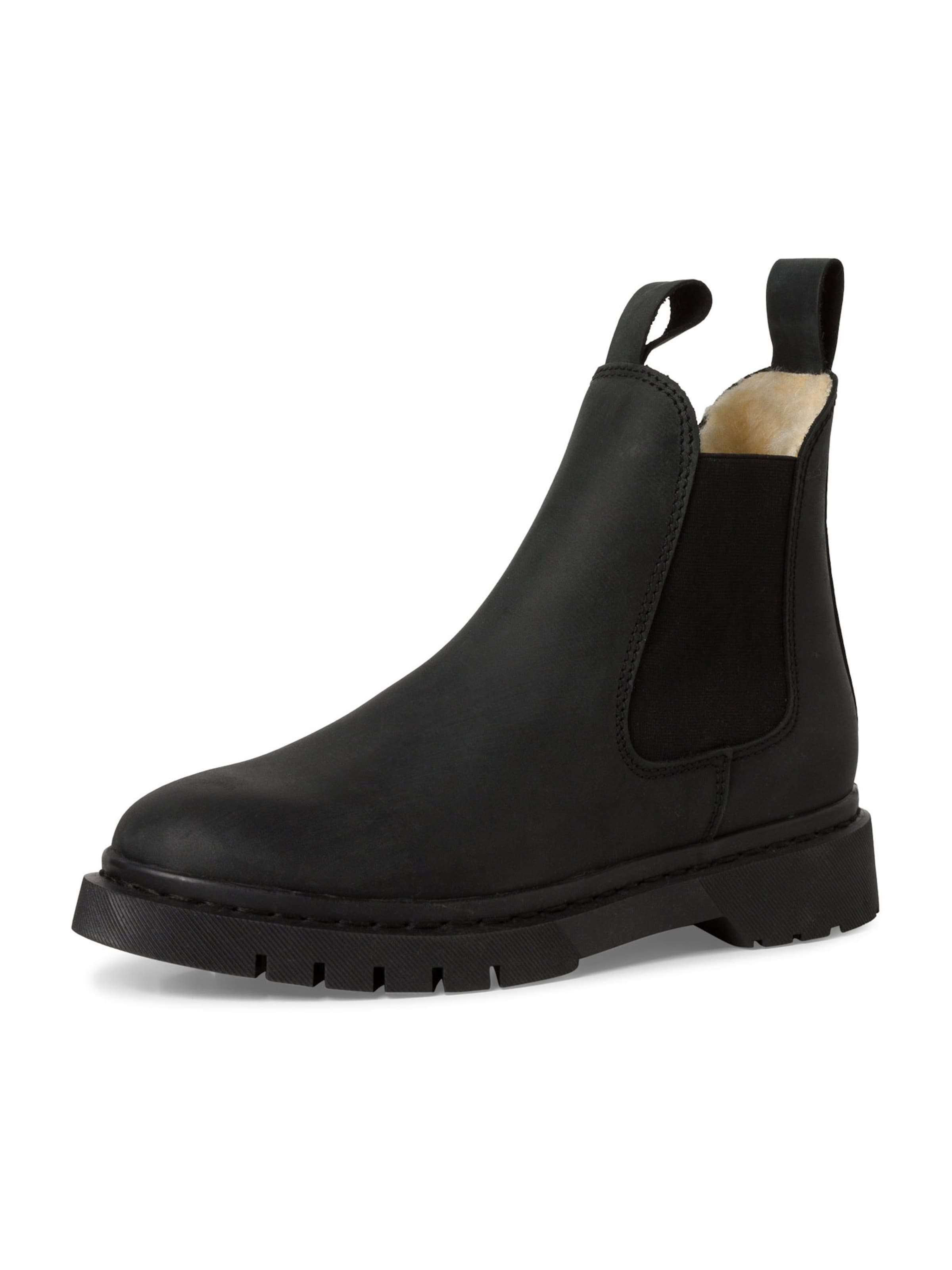 Tamaris Chelsea Boots in Schwarz: Vorderseite
