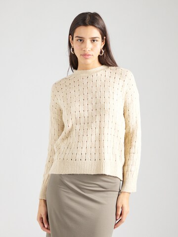 Sublevel Sweater in Beige: front