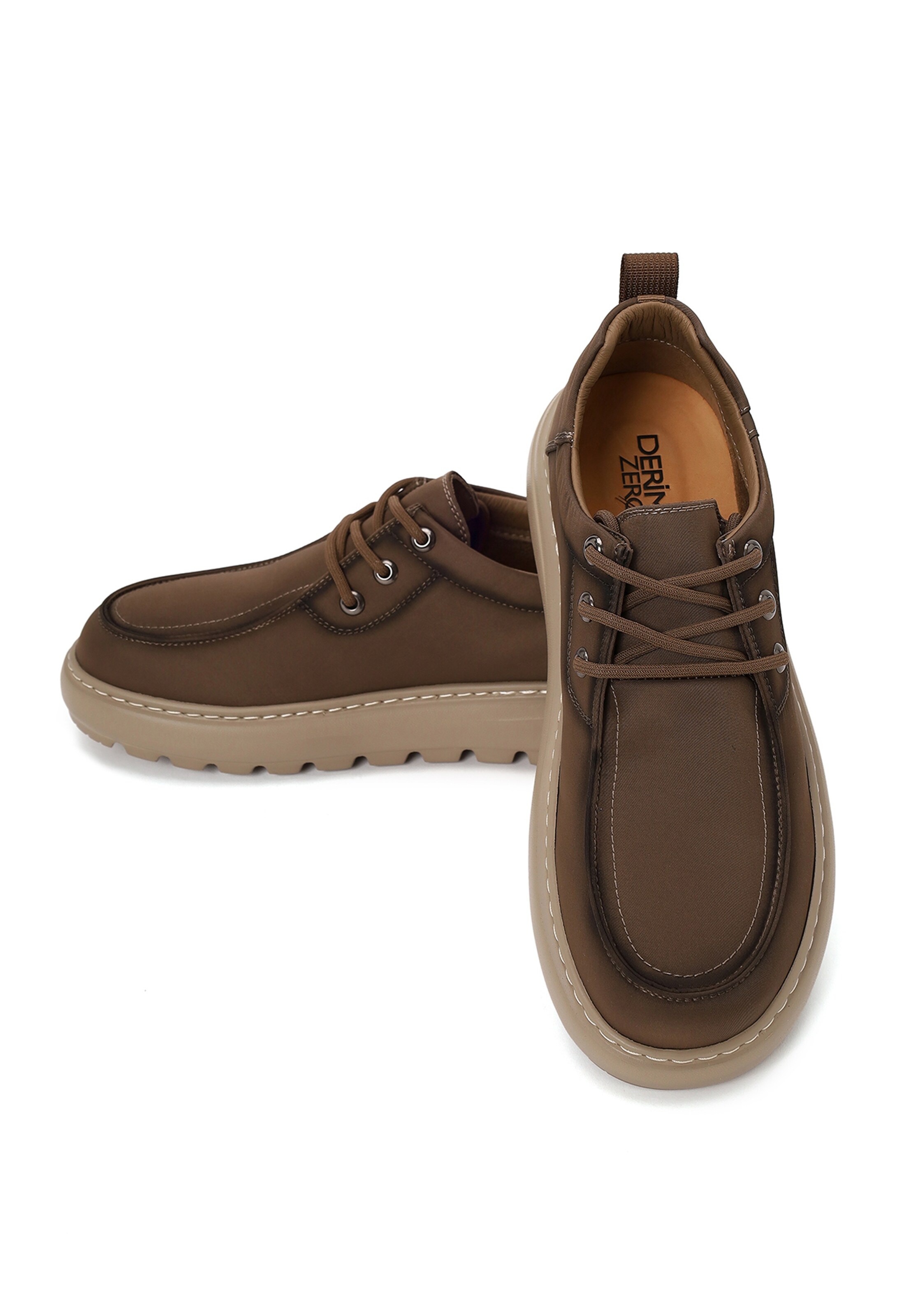 Derimod - Zapatos con cordón en marrón