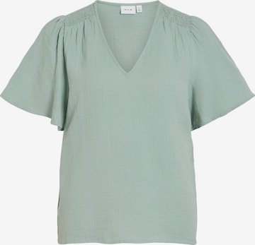 Camicia da donna 'VILania' di VILA in verde: frontale
