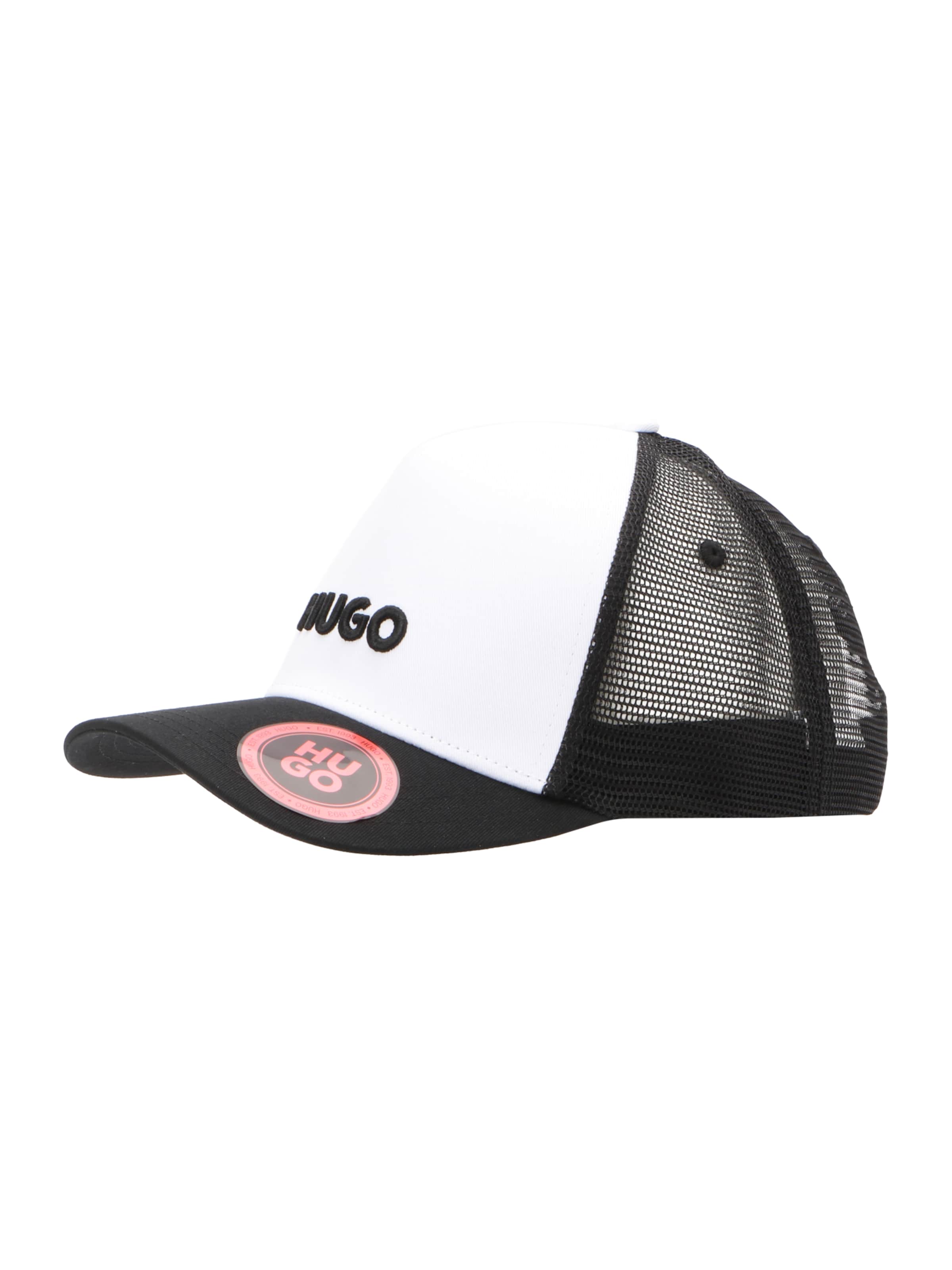 Cappello da baseball 'Marsel' di HUGO in bianco: frontale