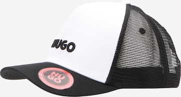 Cappello da baseball 'Marsel' di HUGO in bianco: frontale