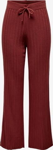 Pantalon 'Tessa' ONLY en rouge : devant
