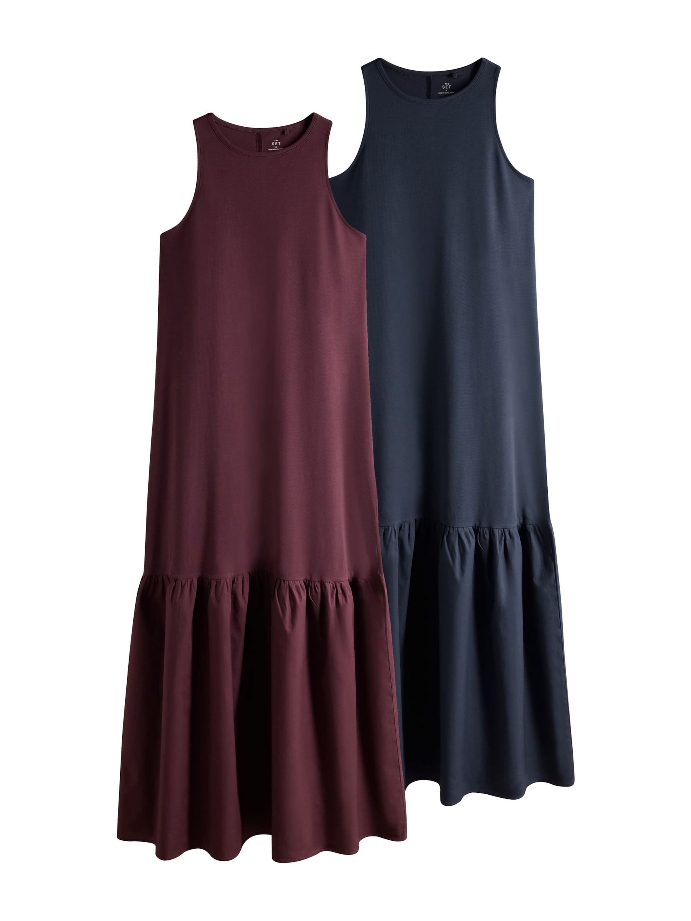 The Set Jurk in Blauw: voorkant