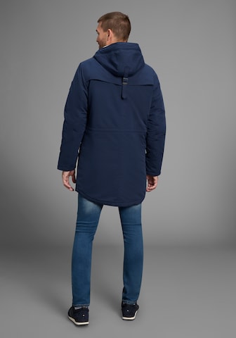 Bruno Banani Winter Parka in Blue
