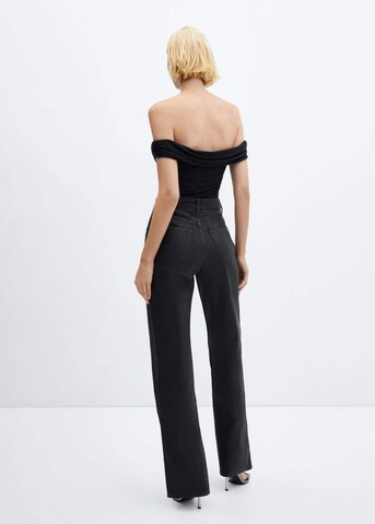 MANGO Blusenbody 'xminerva' in Schwarz