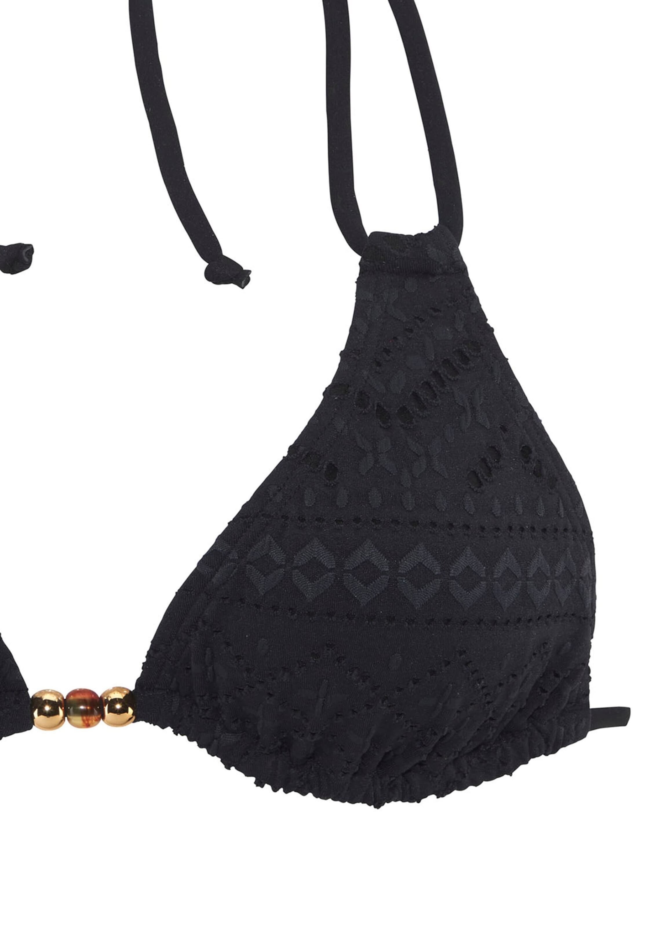 LASCANA Τρίγωνο Τοπ μπικίνι σε μαύρο