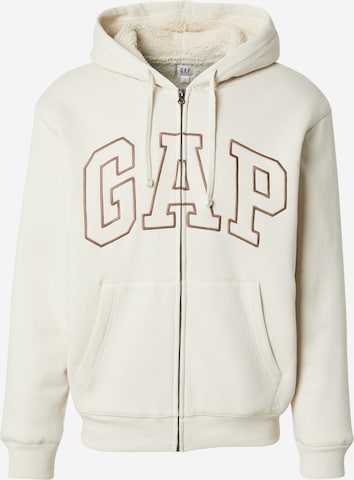 Giacca di felpa di GAP in beige: frontale