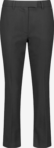 GERRY WEBER Regular Pleated Pants 'Citystyle' in Black: front