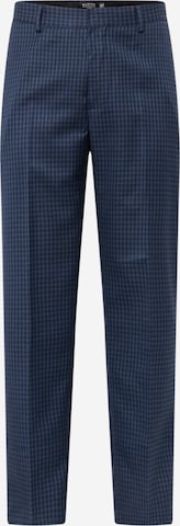 BURTON MENSWEAR LONDON Regular Pantalon in Blauw: voorkant