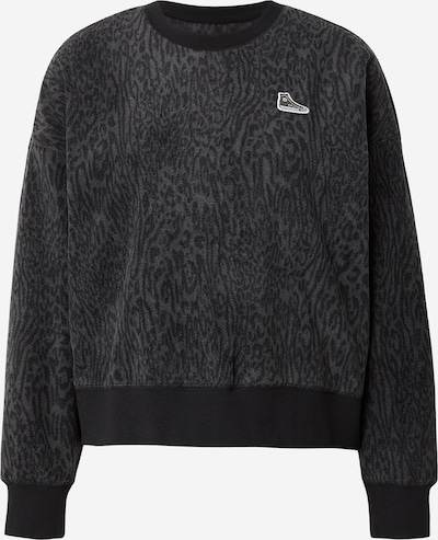 CONVERSE Pulover 'Gift Giving Sneaker' u tamo siva / crna, Pregled proizvoda