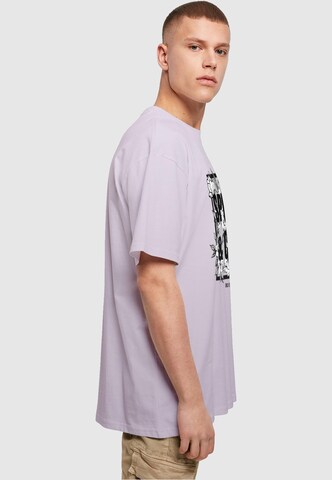 Merchcode Shirt 'Spring And Chill' in Purple