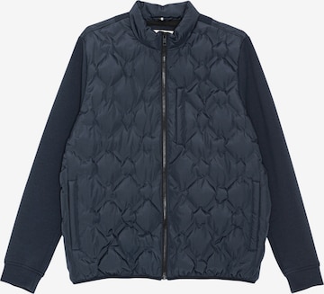 Veste fonctionnelle 'Wind' Fat Moose en bleu : devant