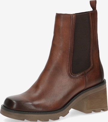 CAPRICE Ankle Boots in Brown: front