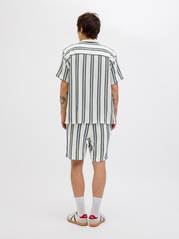 JACK & JONES Comfort fit Overhemd 'JORCoba' in Wit