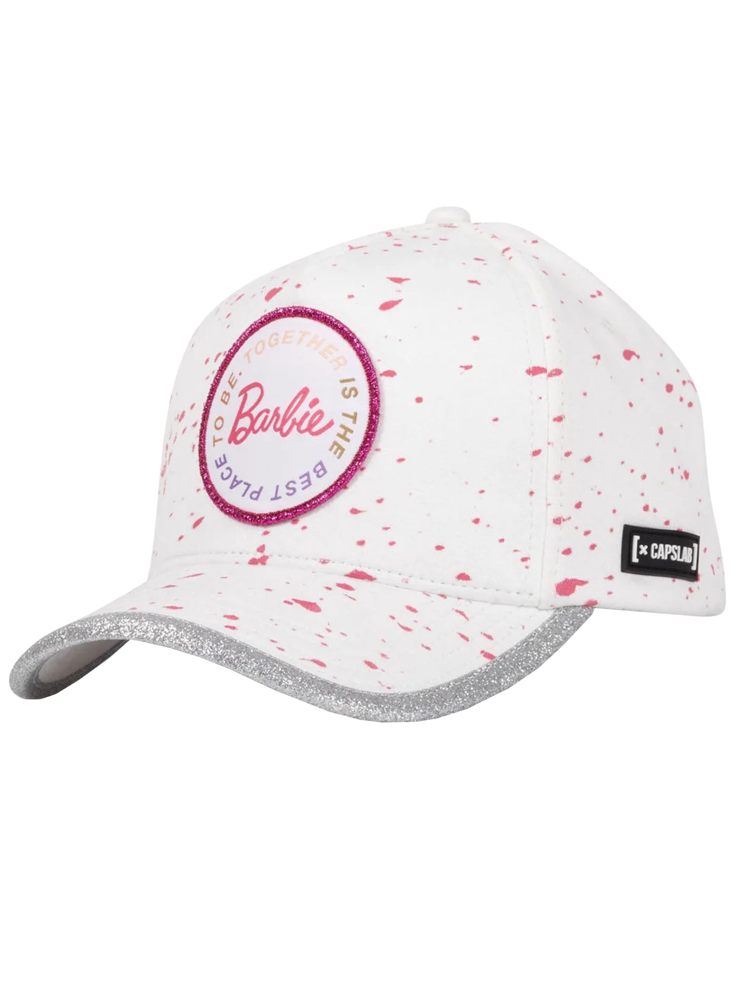 Capslab Cap in White: front