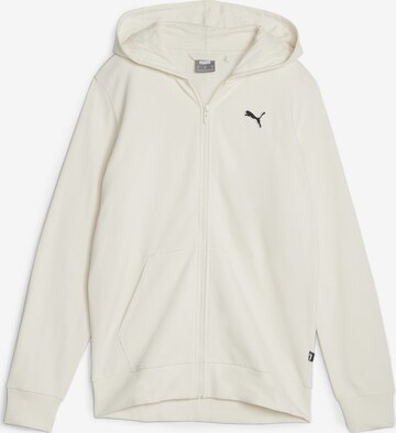 Veste de survêtement 'Better Essentials' PUMA en blanc : devant