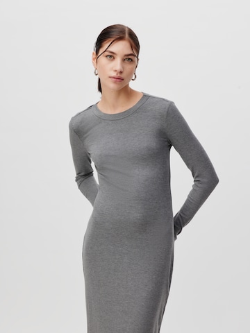 LeGer by Lena Gercke Knitted dress 'Liliane' in Grey: front