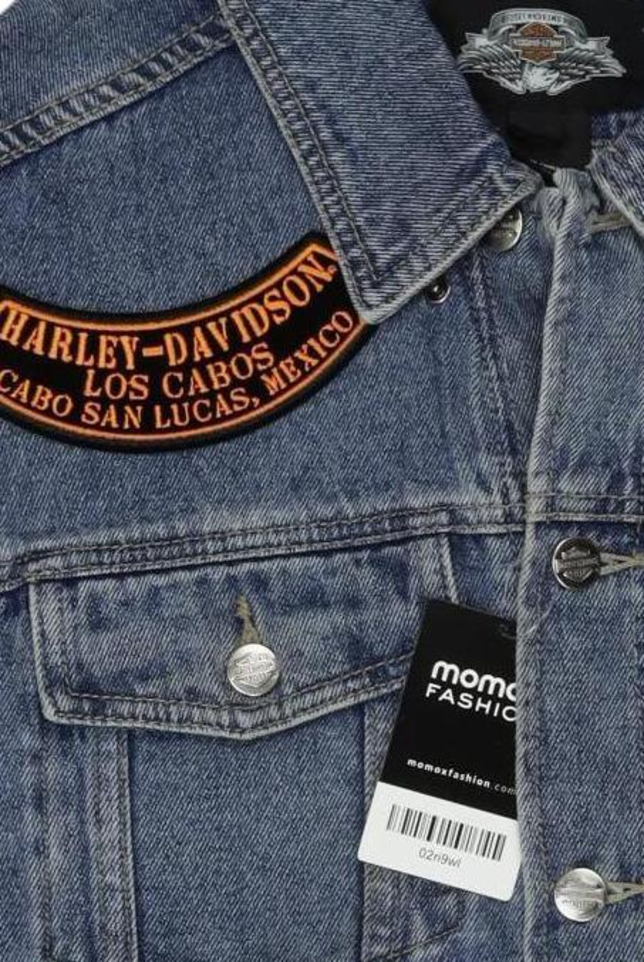 Harley Davidson Vest in M in Blue