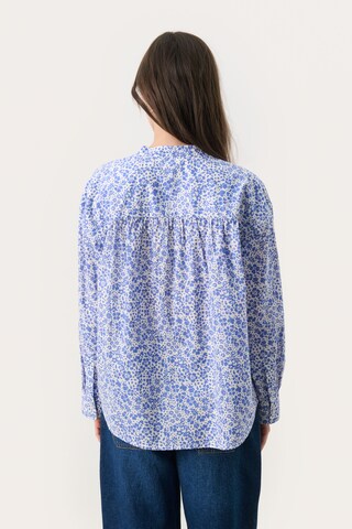 Part Two Bluse 'Natale' in Blau