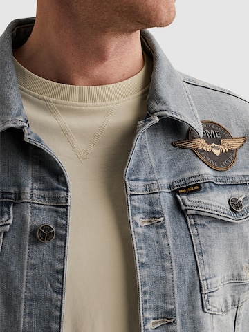 Veste mi-saison 'Denim jacket with badges' PME Legend en bleu