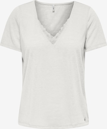 ONLY T-Shirt 'ONLZOLA' in Weiß: Vorderseite
