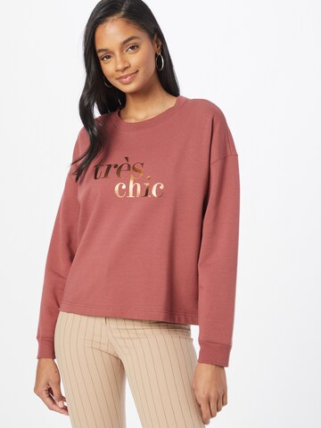 ABOUT YOU Sweatshirt 'Samira' i rosa: forside