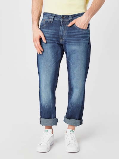 Pepe Jeans Jeansy 'NEW JEANIUS' w kolorze ciemny niebieskim, Podgląd na modelu(-ce)
