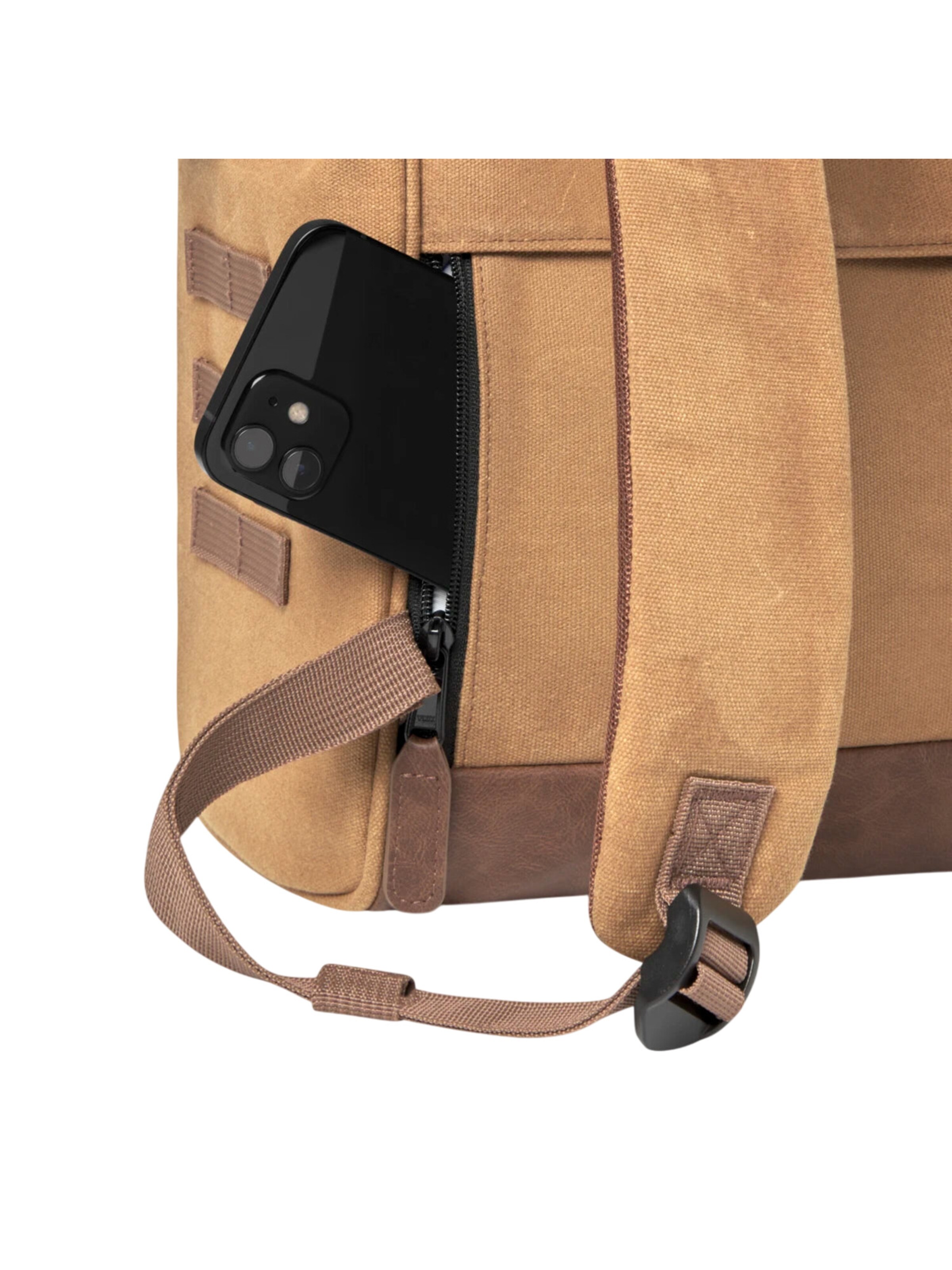 Cabaia Backpack 'Colombo M' in Brown