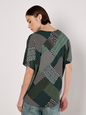 Apricot Shirt in Green