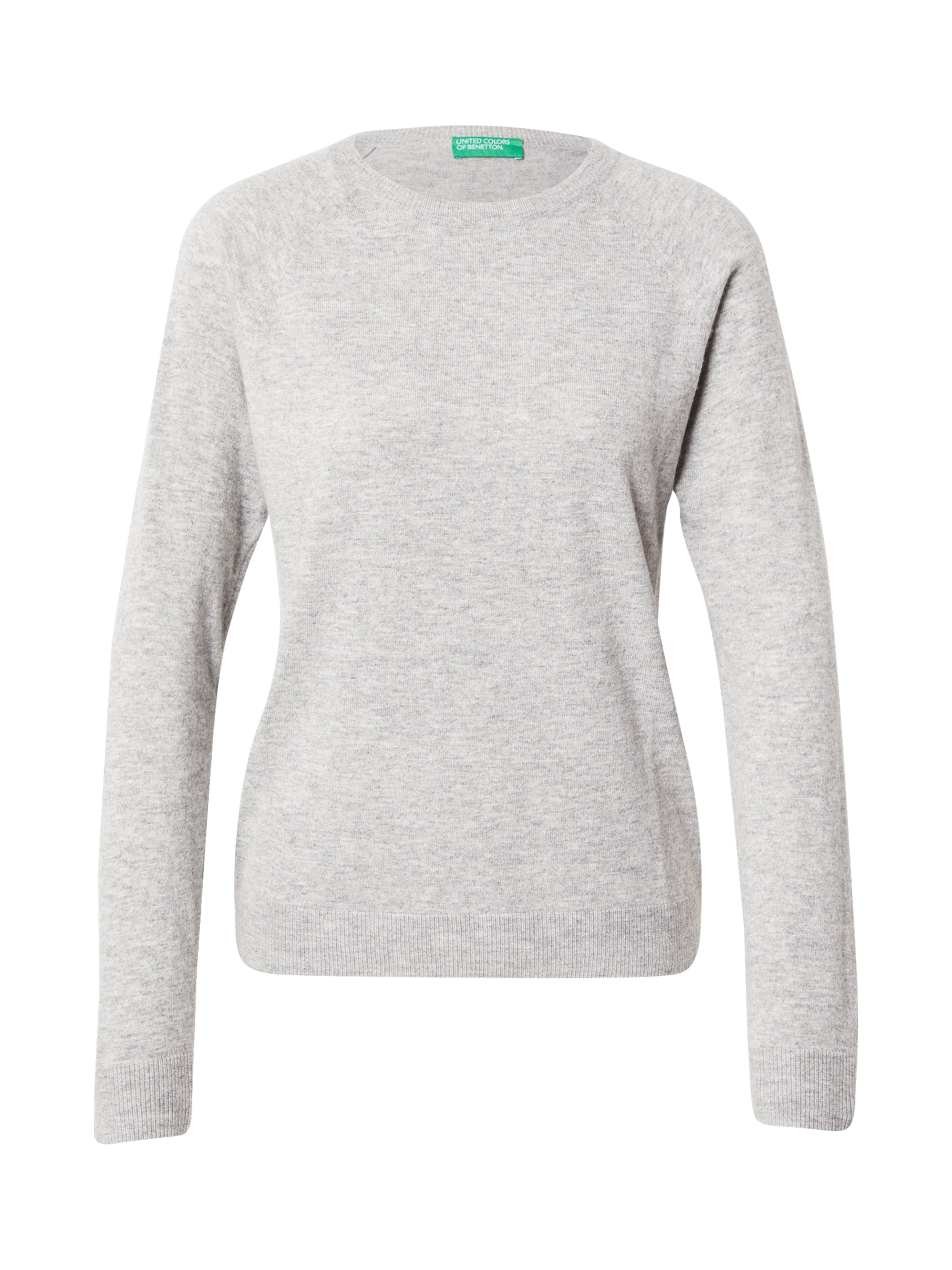 Pull-over UNITED COLORS OF BENETTON en gris : devant