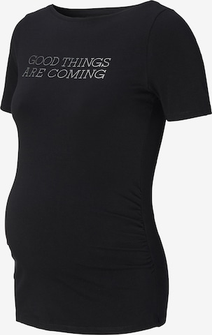 Esprit Maternity Shirt in Zwart: voorkant